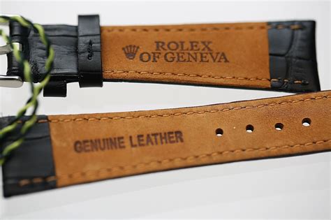 uhrenarmband rolex leder